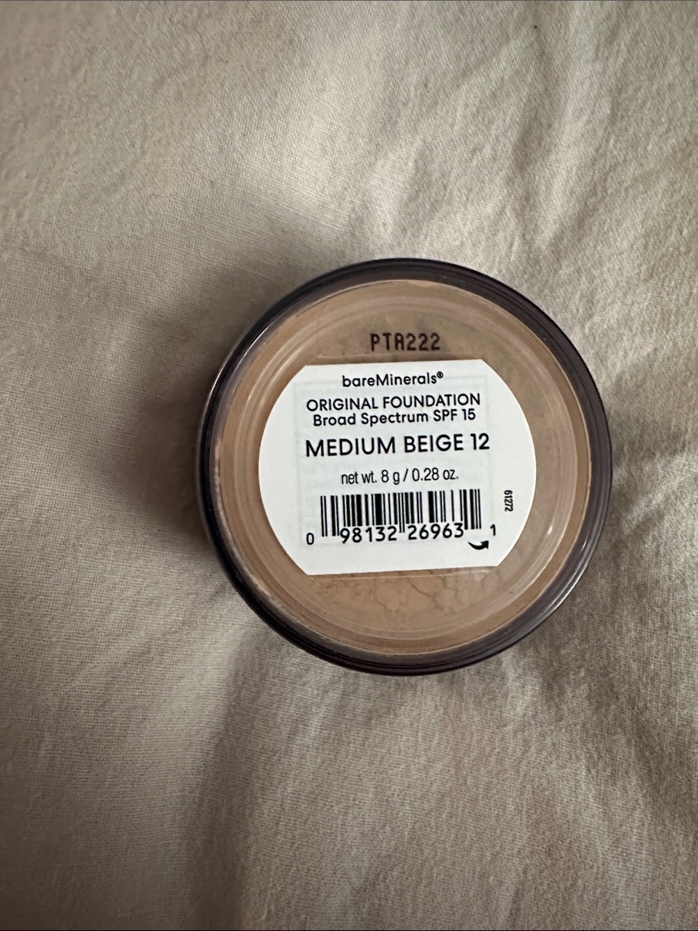 bareMinerals Original Foundation Loose Powder Medium Beige 12 8g